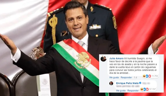 Facebook: 'Trolean' a Enrique Peña Nieto por San Valentín y él da irónica respuesta