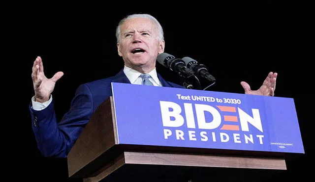 Joe Biden ganó en 9 de los 14 estados durante el supermartes. Foto: EFE