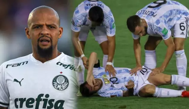 Felipe Melo cuenta cómo parar a Messi. Composición: Líbero