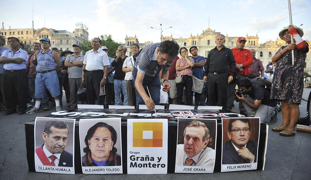 Marcha de respaldo a Fiscales del Equipo Especial Lava Jato [FOTOS]