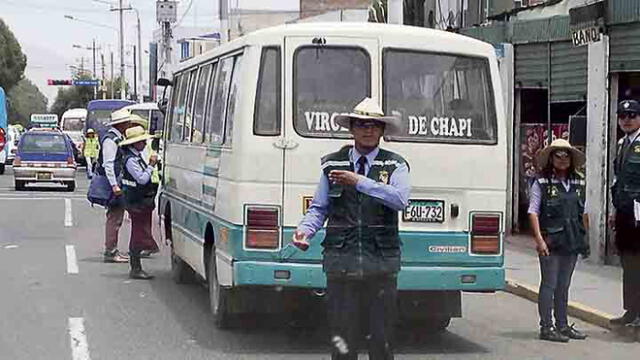 Arequipa: Municipio inicia operativos a transportistas por el SIT  