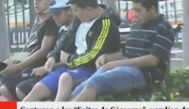 PNP: Capturan a sujetos que vendían droga en una losa deportiva en Cercado de Lima