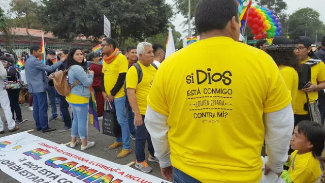 Marcha del Orgullo: comunidad cristiana se movilizó a favor de la igualdad [FOTOS]