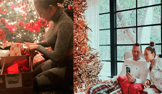 Jennifer López y el impresionante regalo de Navidad que le dio Alex Rodríguez