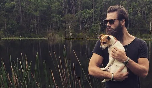 Hipsters en riesgo: hombres con barba tienen más gérmenes que los perros, según estudio 
