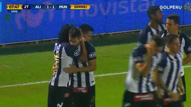 Alianza Lima: mira el gol de Tomás Costa para lograr el empate ante Municipal [VIDEO] 