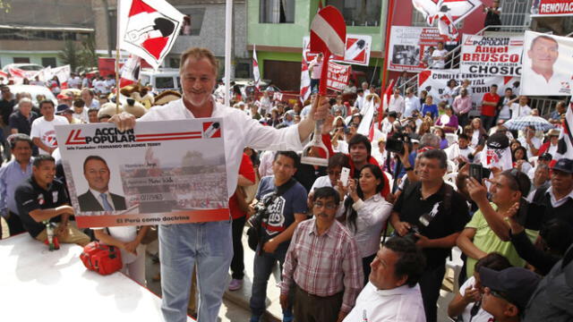 Jorge Muñoz se une a Acción Popular: "El reto es llegar al sillón municipal de Lima"