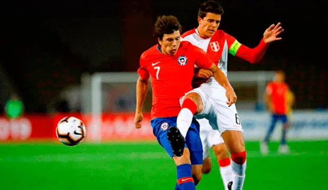 Perú fue superado por Chile en la fecha 2 del Hexagonal final del Sudamericano Sub 17