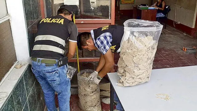 Tumbes: Detienen a colombiano con 44 kilos de droga en mesas