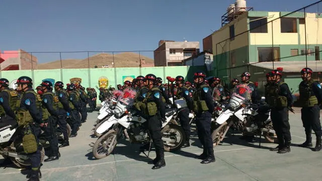 Por ola de asaltos en Juliaca entregan 40 motos lineales para patrullaje policial  