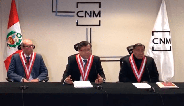 Miembros del CNM ponen su cargo a disposición del Congreso
