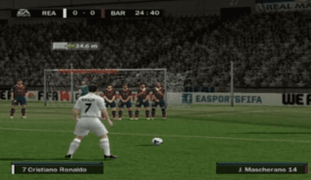 FIFA 14, último videojuego de la saga presente en PS2.