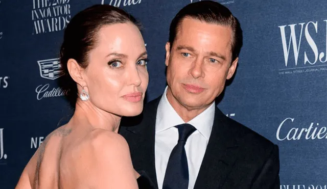 Revelan la conversación del encuentro secreto de Angelina Jolie y Brad Pitt 