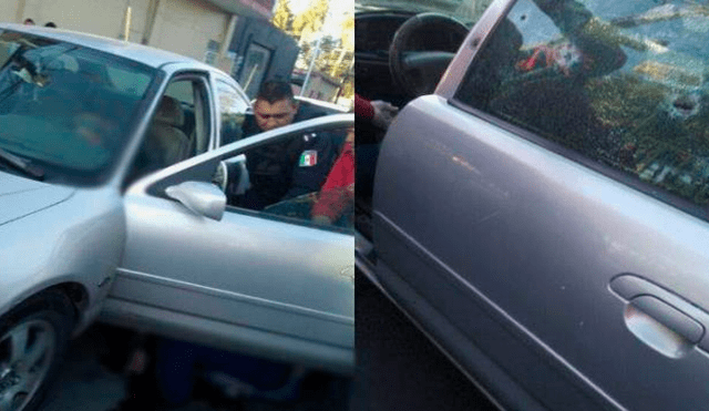 Hombre mata a su esposa dentro de su auto y luego se suicida [VIDEO]