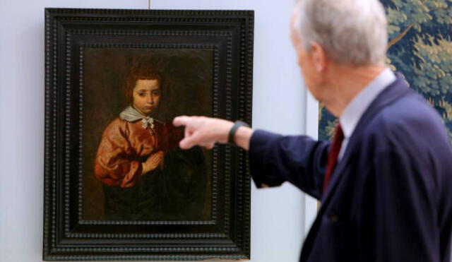 Subastan cuadro inédito atribuido a Velázquez