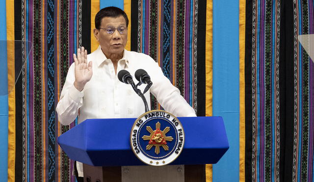 Presidente de Filipinas, preocupado por la tensión entre Oriente Medio y Estados Unidos. Foto: AFP.