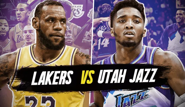 Lakers enfrentan a Jazz por la NBA. (Créditos: Gerson Carodoso)