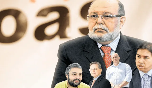 Los protagonistas del acuerdo corrupto entre OAS y el municipio limeño: Leo Pinheiro, Valdemir Garreta, Damiao Moreno Tavares, Leonardo Fracassi y  José Miguel Castro.