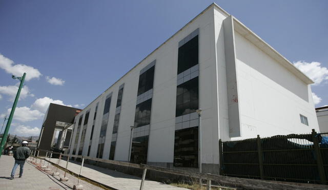 Hospital Antonio Lorena. Su culminación es anhelada por los cusqueños. Foto: Cortesía.