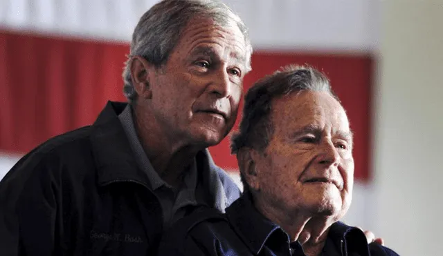 Expresidente Bush padre es hospitalizado por baja presión sanguínea y fatiga