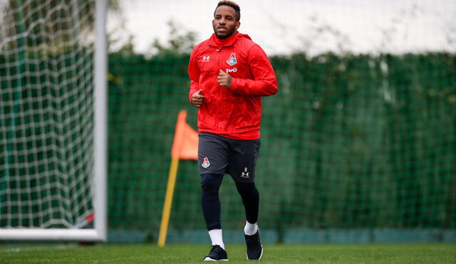 Jefferson Farfán lleva aproximadamente tres temporadas en el Lokomotiv Moscú de Rusia. Foto: Agencias