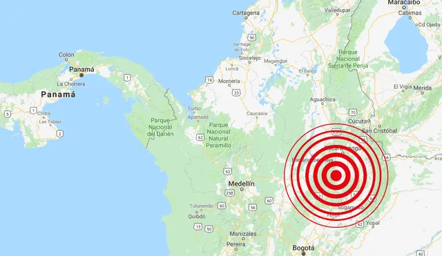 Fuerte sismo sacudió varias regiones de Colombia