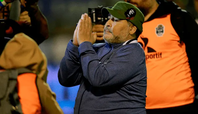 Maradona dirigió la temporada pasada en la segunda división de México. Créditos: EFE