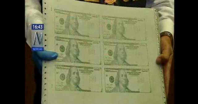 PNP incauta 5 millones de dólares falsos en el Cercado de Lima [VIDEO] 