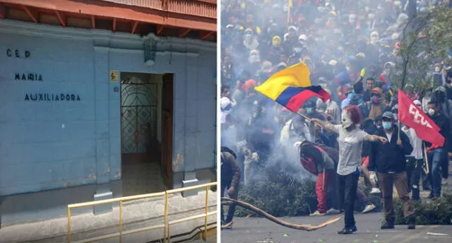Escolares de Arequipa que viajaron de promoción a Ecuador quedaron varadas por protestas