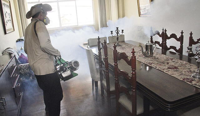 Son seis pacientes con dengue grave en Tumán, mientras DESA y EP fumigan Chiclayo