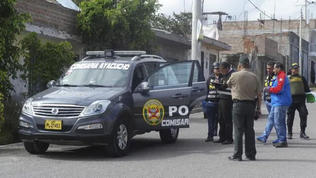 Ayacucho: disparan a policía cuando interviene vehículo sospechoso