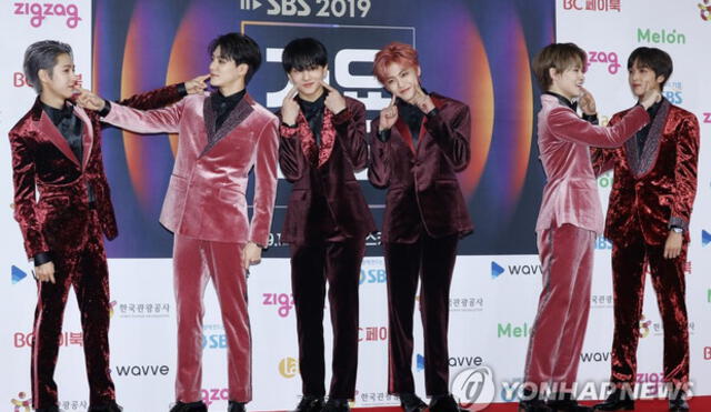 SBS Gayo Daejun 2019: NCT eligió atuendos aterciopelados en rojo y rosa.