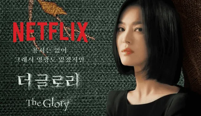 Song Hye Kyo es Moon Dong Eun en "La gloria", la nueva serie coreana original de Netflix. Foto: composición LR/Netflix