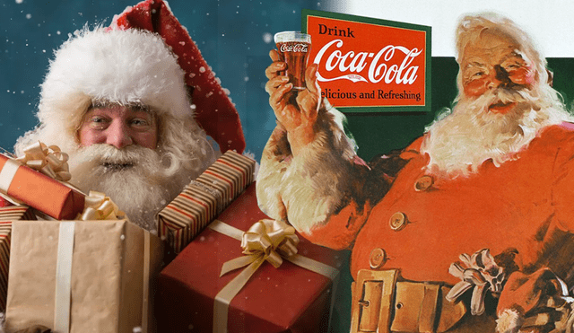 La figura de Papá Noel es una de las favoritas en cada Navidad, pero poco se sabe de su real origen. Foto: composición La República/Shutterstock/CocaCola