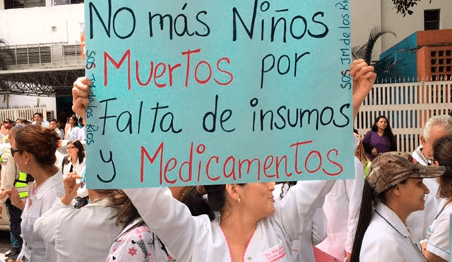 Crisis en Venezuela sentencia a muerte a niños enfermos de un hospital