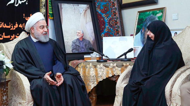 La respuesta de la máxima autoridad de Irán a la hija de Qasem Soleimani. Foto: AP