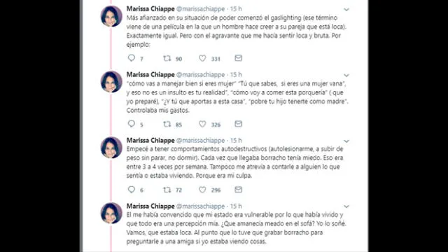 Marissa Chiappe acusa a periodista por violencia