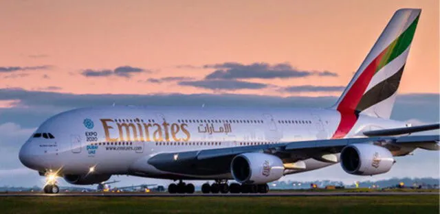 Emirates Airlines suspenderá todos sus vuelos a partir del 25 de marzo