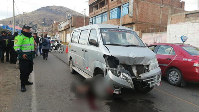 Accidente en Puno