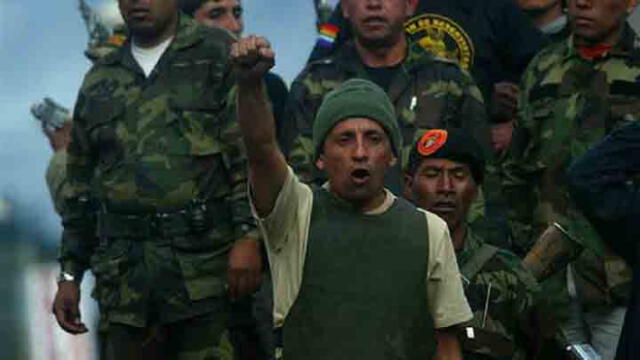 El Andahuaylazo fue liderado por Antauro Humala. Foto: difusión.