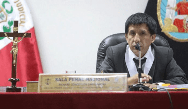 Poder Judicial refuerza seguridad del juez Richard Concepción Carhuancho