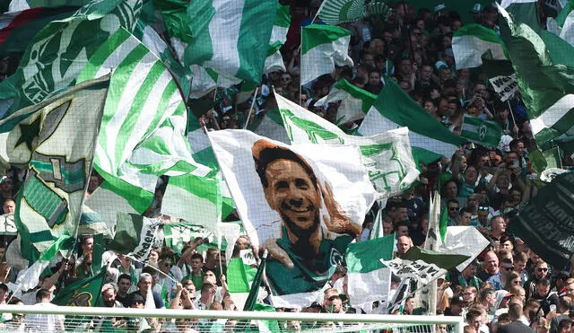 Werder Bremen vs Colonia por la Bundesliga: despedida de Claudio Pizarro. Foto: AFP