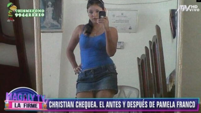 Pamela Franco: El antes y después de la novia de Christian Domínguez [VIDEO]