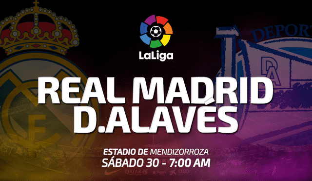 Real Madrid enfrentará a Alavés por LaLiga Santander.