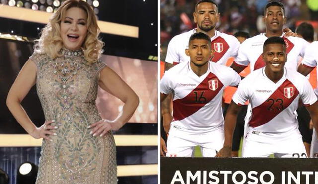 "El gran show" arrancará luego del encuentro de la selección peruana. Foto: Instagram Gisela Valcárcel/FPF