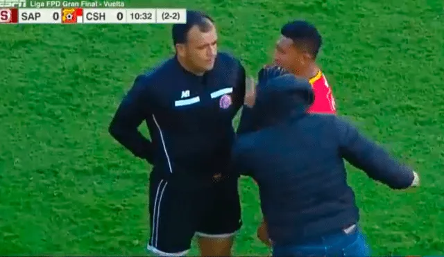 Saprissa vs Herediano: Jafet Soto fue expulsado y enloqueció contra el árbitro [VIDEO]