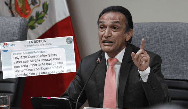 Becerril insulta al Gobierno por referéndum en nuevo chat de 'La Botica'