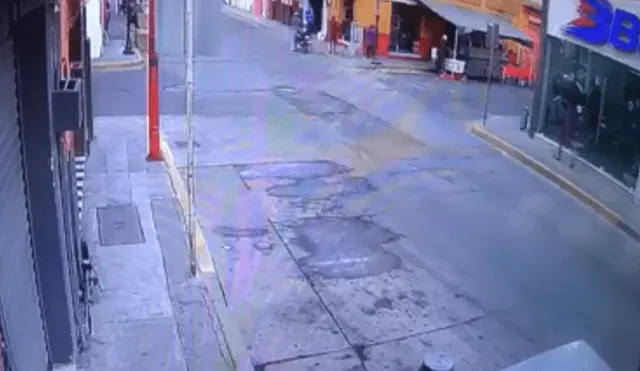 Vía Facebook: preciso momento del robo de un banco en México [VIDEO]