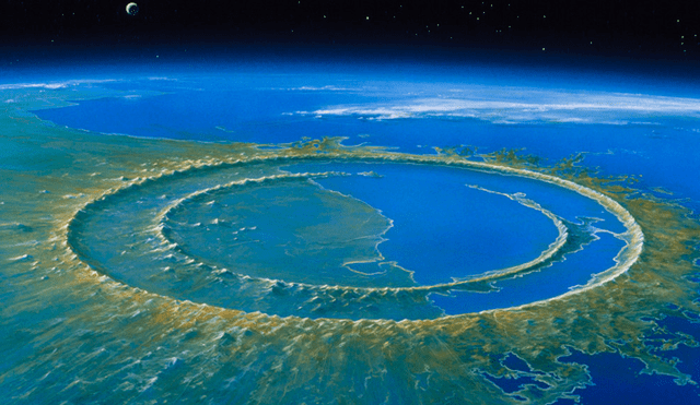 Cráter de Chicxulub. Foto: Detlev van Ravenswaay/Science Source
