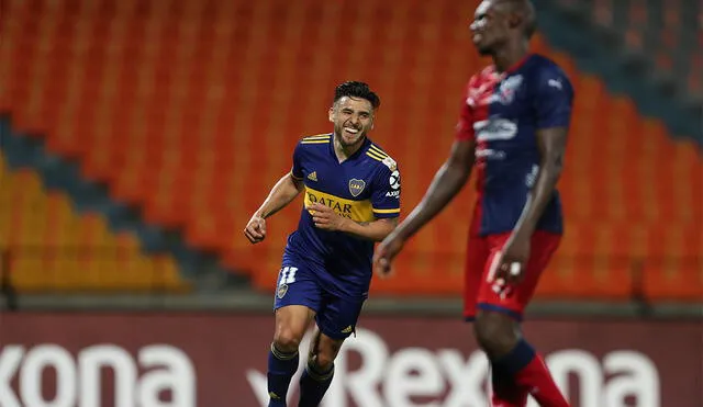 Boca Juniors venció 1-0 a Independiente Medellín con gol del 'Toto' Salvio. | Foto: AFP